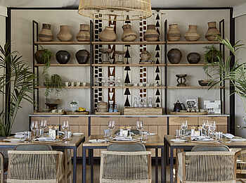 Zambezi Sands Luxury Tented Camp: Dinning