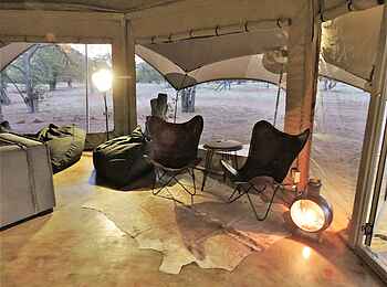 Malansrus Tented Camp: Lounge Area