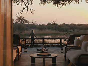 Sanctuary Chief's Camp Geoffrey Kent Suite: Blick in den Busch