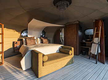 Chisa Busanga Camp: Nestl Blick Doppelbett