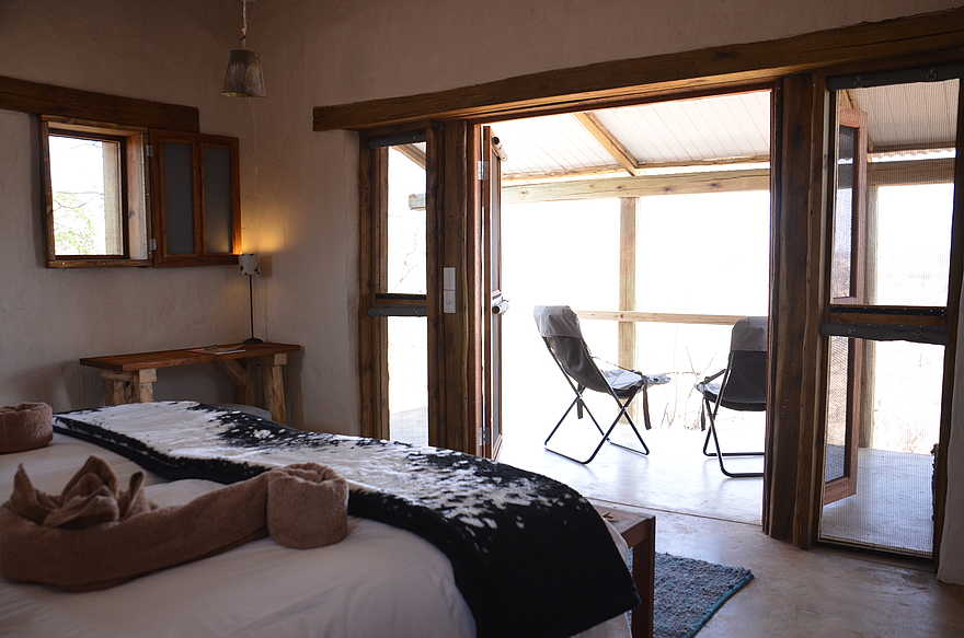 Chobe Elephant Camp: Private Veranda Chobe Elephant Camp: Private Veranda