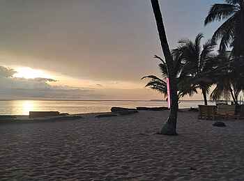 Hotel Tropicana: Sandstrand vor dem Hotel