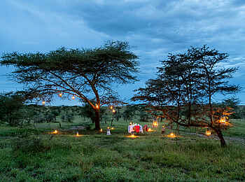 Lemala Nanyukie Lodge: Dinner im Busch Lemala Nanyukie Lodge: Dinner im Busch