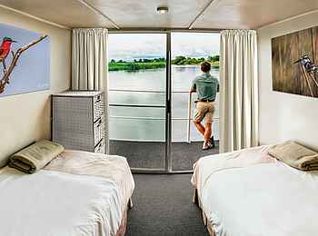 Okavango Spirit: Blick nach draussen Okavango Spirit: Blick nach draussen