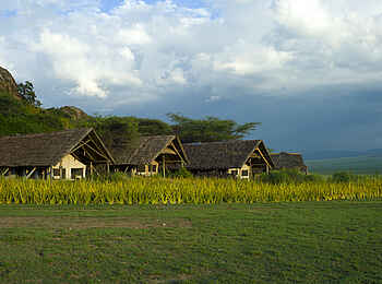 Olduvai Camp: Eine Reihe von Gästechalets