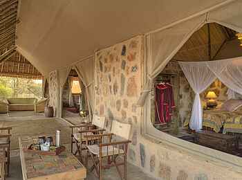 Saruni Rhino: Blick nach drinnen Saruni Rhino: Blick nach drinnen