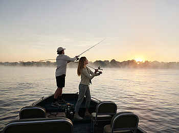 Victoria Falls River Lodge - Malachite Luxury Tented Suites: Ein Angelausflug Victoria Falls River Lodge - Malachite Luxury Tented Suites: Ein Angelausflug