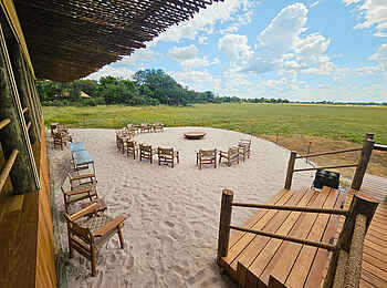 Kanana-Nyana-Camp: An der Boma