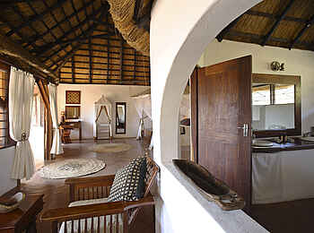 Kapani Lodge: Bad im Gästechalet