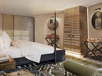 Ngorongoro Explorer Lodge: Schlafbereich