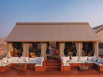 Zannier Hotels Sonop: Terrasse des Zentralbereichs Zannier Hotels Sonop: Terrasse des Zentralbereichs