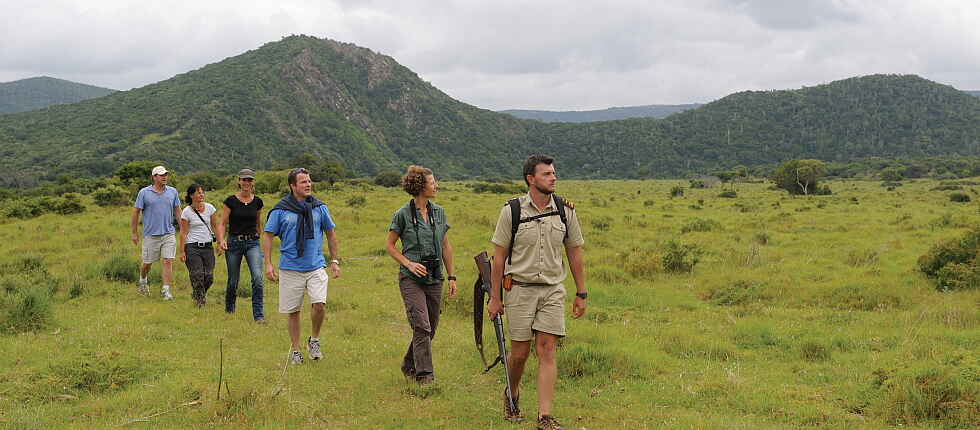 Kariega Settlers Drift Lodge: Geführte Buschwanderung