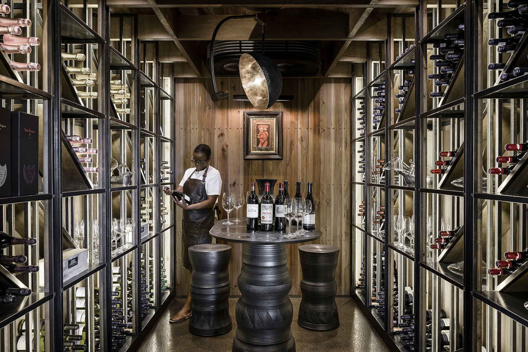 Xigera Safari Lodge: Weinkeller