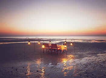 Azura Benguerra Island: Strand-Dinner Azura Benguerra Island: Strand-Dinner