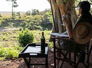 Basecamp Adventure: Aussicht auf den Fluss Basecamp Adventure: Aussicht auf den Fluss