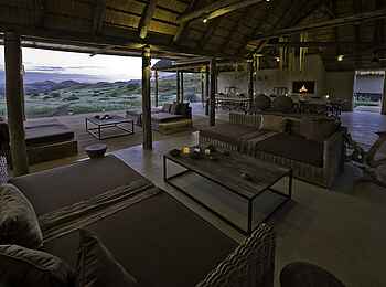 Damaraland Camp: Lounge mit Blick