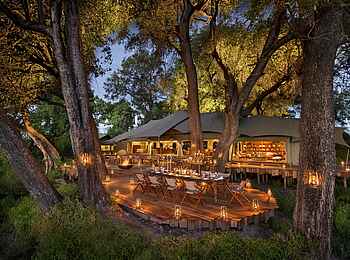 Duba Plains Camp: Main Area