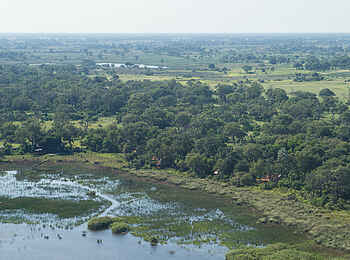 Kanana-Nyana-Camp: Aus der Vogelperspektive