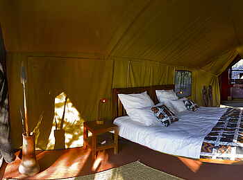 Olduvai Camp: Doppelbetten