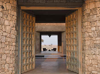 Onguma The Fort: Der Eingang zum Fort