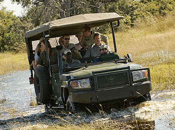 Selinda Canoe Trail: Pirschfahrt im Landrover