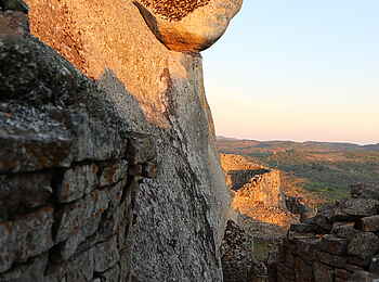 Great Zimbabwe: Granitfelsen Great Zimbabwe: Granitfelsen