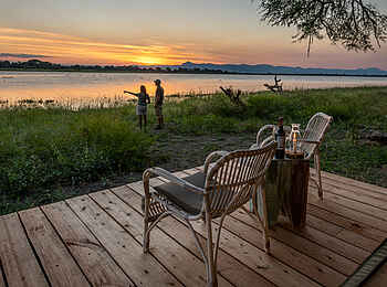 Kuthengo Camp: Sonnenuntergang Kuthengo Camp: Sonnenuntergang