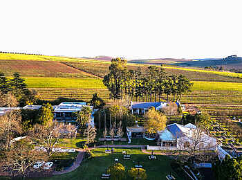 L'Avenir Country Lodge: Luftaufnahme vom Weingut L'Avenir Country Lodge: Luftaufnahme vom Weingut