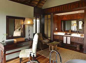 &Beyond Phinda Vlei Lodge: Innenansicht des Badezimmers &Beyond Phinda Vlei Lodge: Innenansicht des Badezimmers