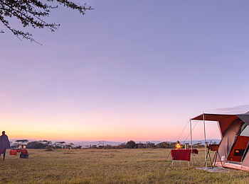 Encounter Mara Camp: Sonnenaufgang beim Flycamping