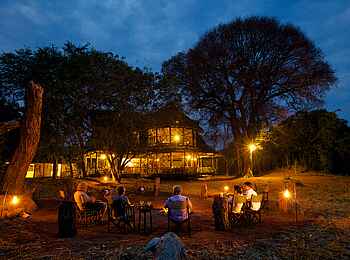 Katavi Wildlife Camp: Abendstimmung