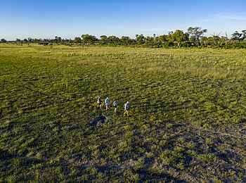 Kweene River Camp: Wanderung