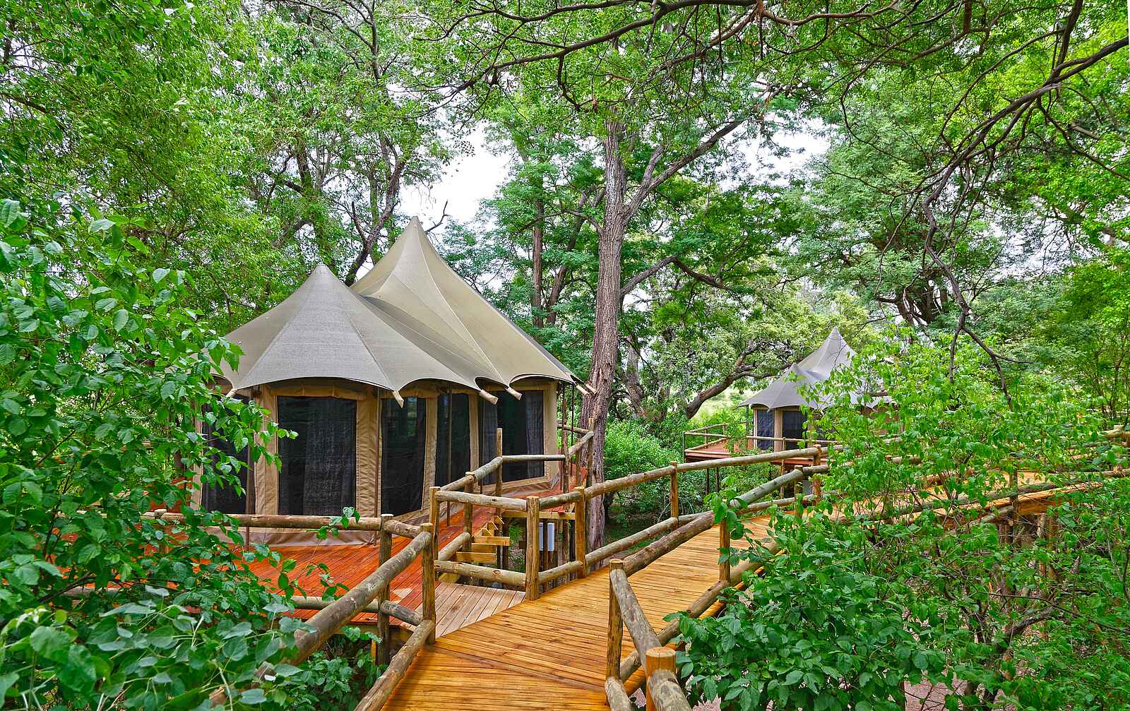 Nambwa Lodge: Gästezelte Nambwa Lodge: Gästezelte