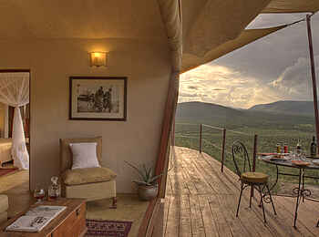 Saruni Samburu: Villen-Dinner