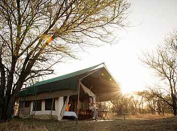 Serian's Serengeti Mobile Kusini Camp: Safari Tent Ansicht