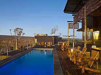 Fish River Lodge: Pool am Tag