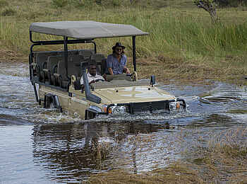 Khwai Leadwood: Pirschfahrt