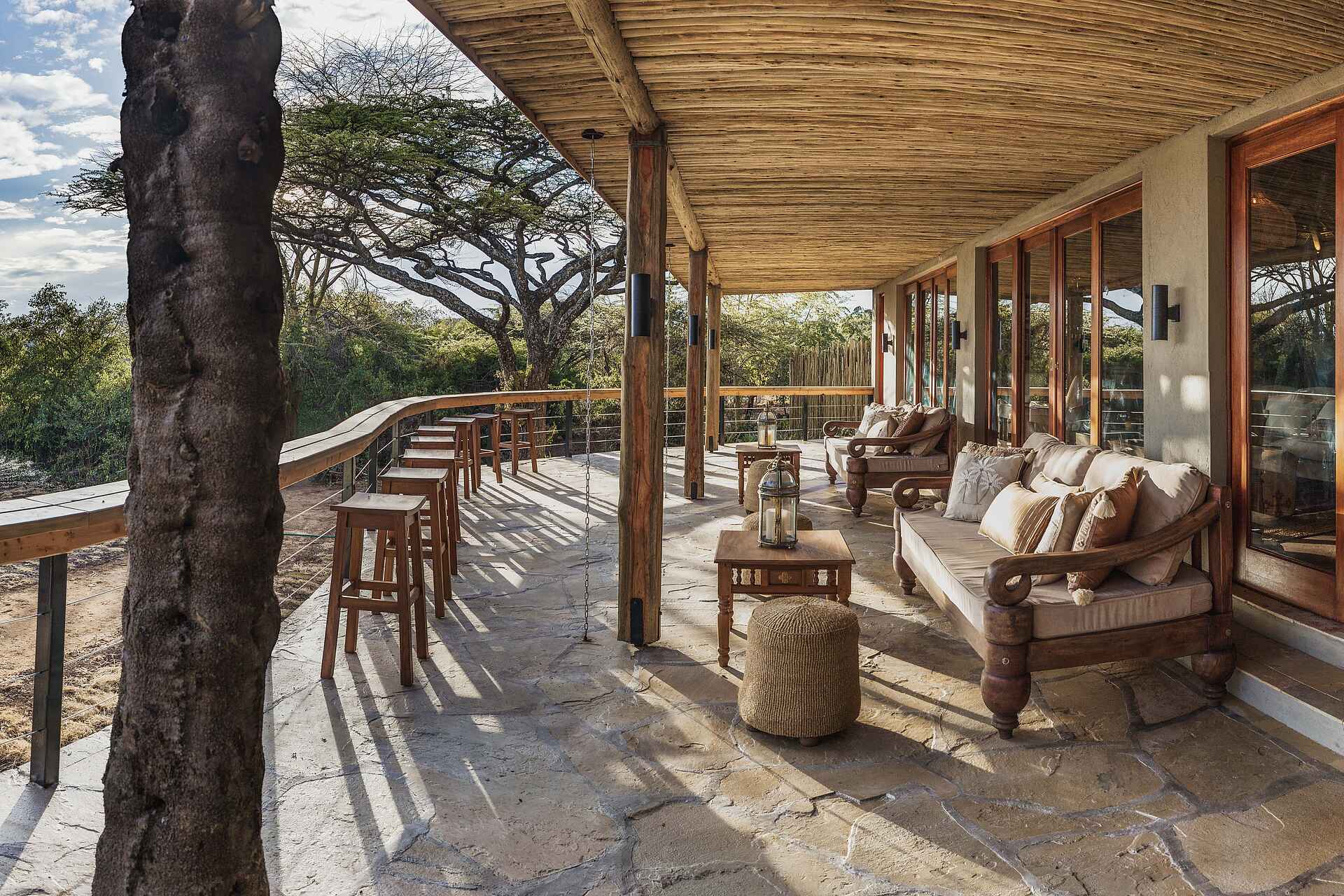 Lewa Safari Camp: Veranda Lewa Safari Camp: Veranda