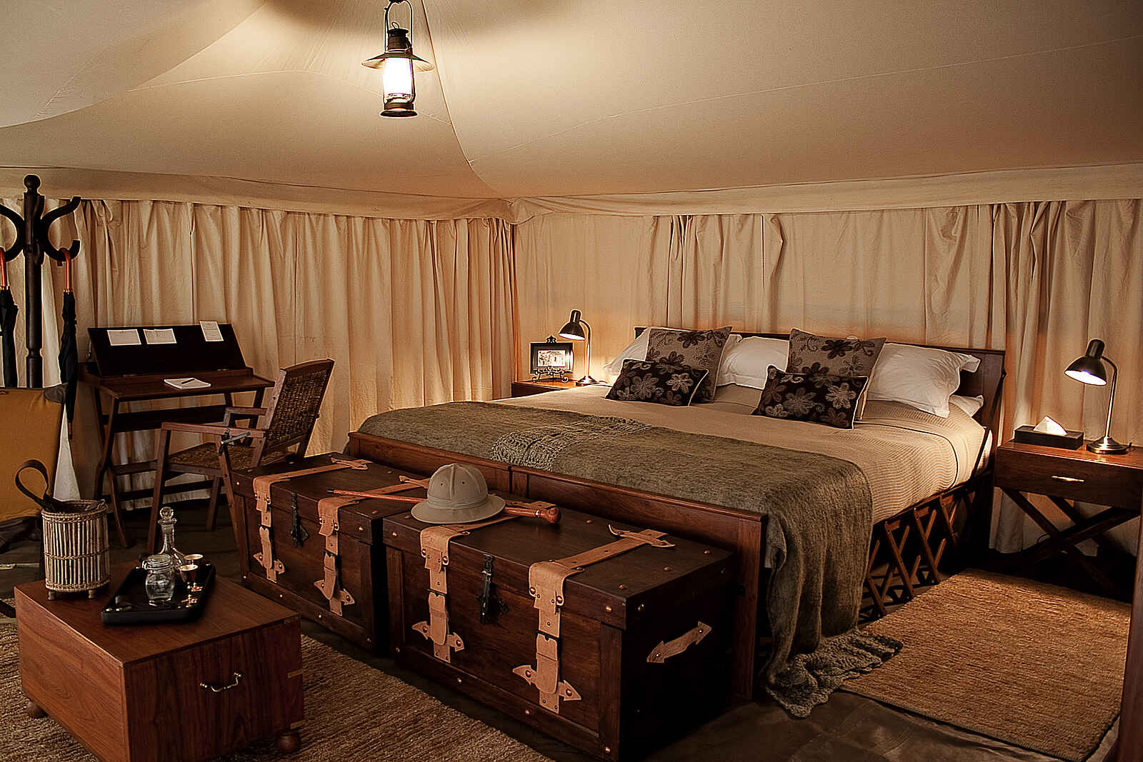 Serengeti Pioneer Camp: Schlafzimmer Serengeti Pioneer Camp: Schlafzimmer