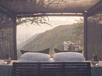 Legendary Mwiba Lodge: Blick aus dem Fly-Camp Legendary Mwiba Lodge: Blick aus dem Fly-Camp