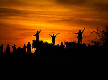 Londolozi Varty Camp: Legendärer Sundowner