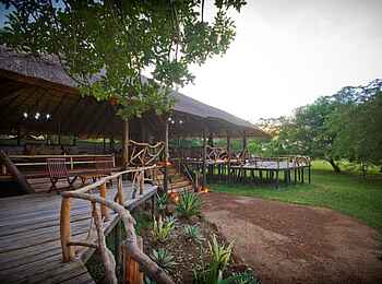 Baker's Lodge: Gartenblick Baker's Lodge: Gartenblick