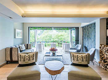 Kensington Place Boutique-Hotel: Der Zentralbereich