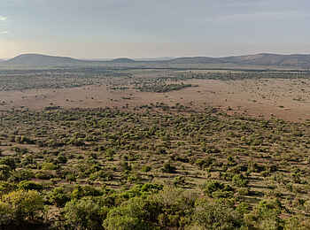 Laba Grumeti Art Lodge: Die Landschaft rund um die Lodge