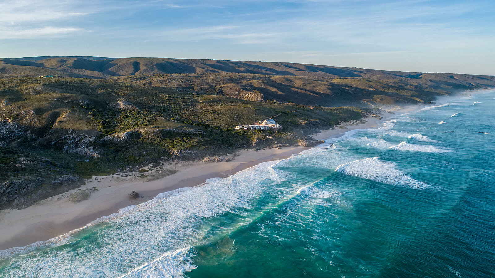 Lekkerwater Beach Lodge: Die Lodge aus der Vogelperspektive Lekkerwater Beach Lodge: Die Lodge aus der Vogelperspektive