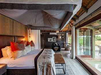 Leopard Hills: Blick in die Suite