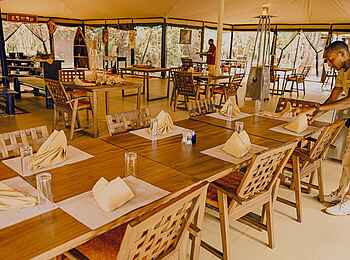 Soroi Mara Bush Camp: Speisebereich