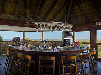 Ulusaba Rock Lodge: Bar