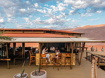 Wolwedans Desert Lodge: An der Bar Wolwedans Desert Lodge: An der Bar