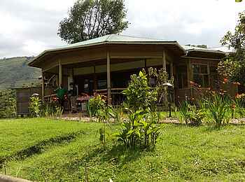 Ichumbi Gorilla Lodge: Hauptgebäude